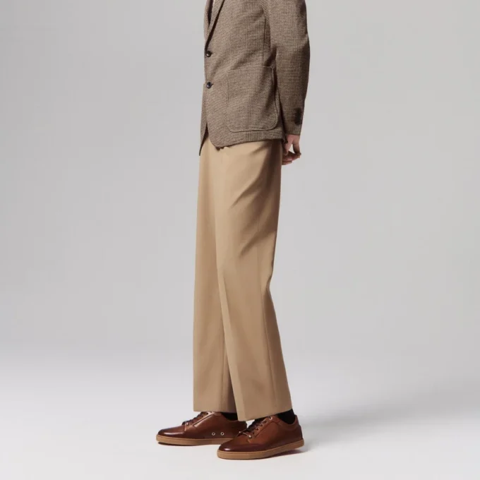 Chambelisneak – Sneakers – Patinated Calf Leather – Havane – Men