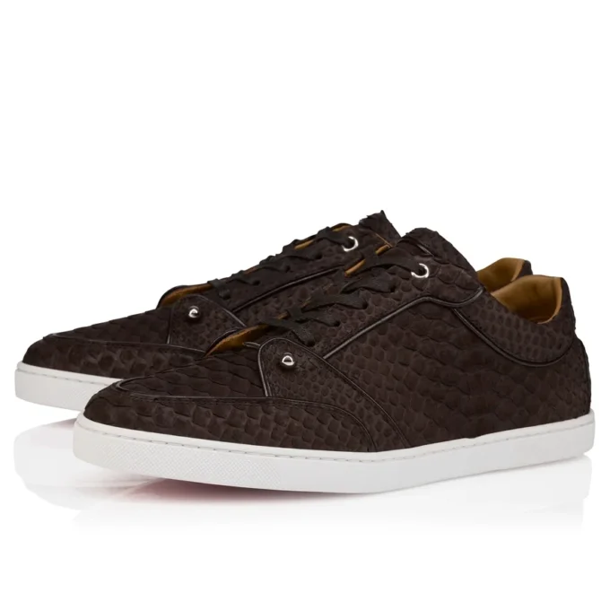 Chambelisneak – Sneakers – Python Leather – Cafe – Men Chambelisneak – Sneakers – Python Leather – Cafe – Men