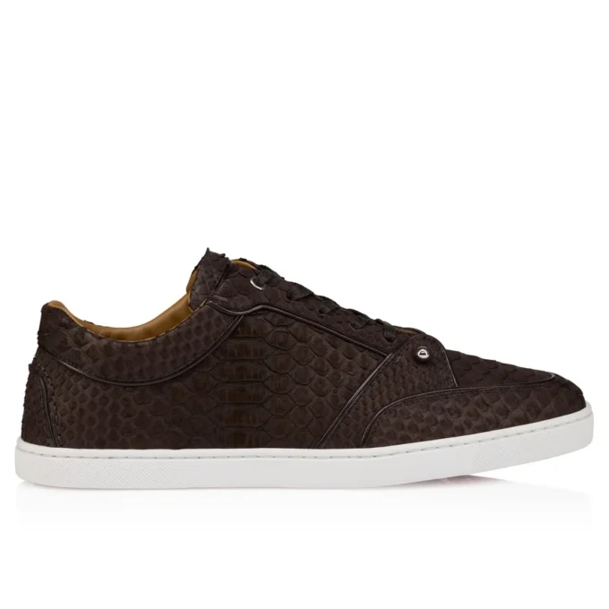 Chambelisneak – Sneakers – Python Leather – Cafe – Men Chambelisneak – Sneakers – Python Leather – Cafe – Men