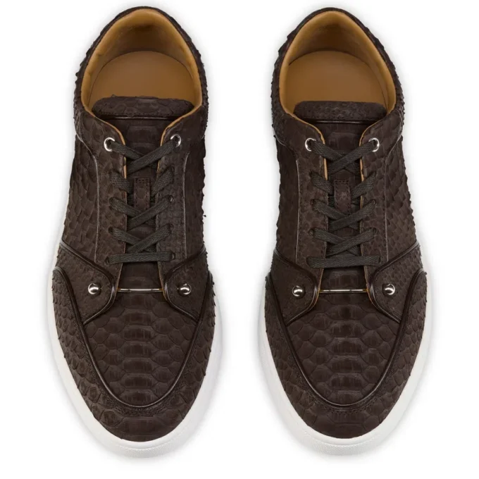 Chambelisneak – Sneakers – Python Leather – Cafe – Men Chambelisneak – Sneakers – Python Leather – Cafe – Men