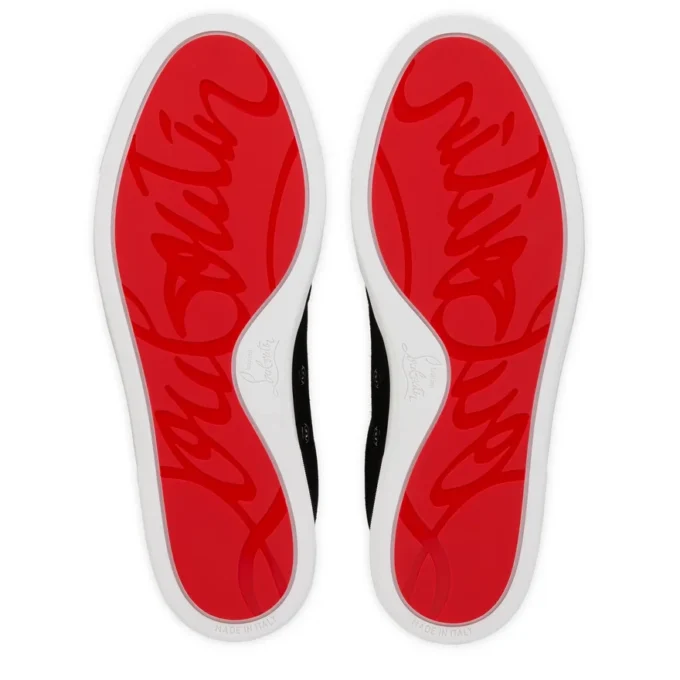 Chambelisneak – Sneakers – Reversed Calf Leather – Black – Men