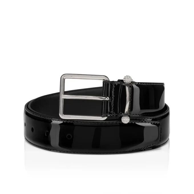 Chambeliss – Belt – Patent Leather and Night Strass – Black Chambeliss – Belt – Patent Leather and Night Strass – Black