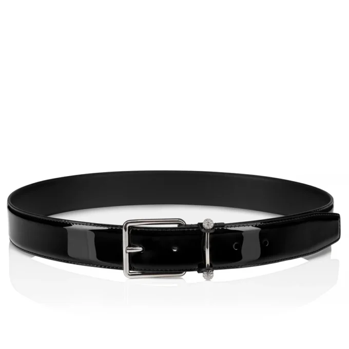Chambeliss – Belt – Patent Leather and Night Strass – Black Chambeliss – Belt – Patent Leather and Night Strass – Black