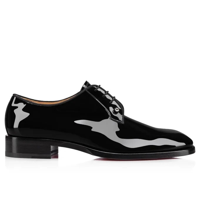 Chambeliss – Derbies – Patent Calf Leather – Black – Men