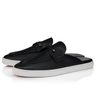 Chanme – Boat Shoes – Reversed Calf Leather – Black – Men