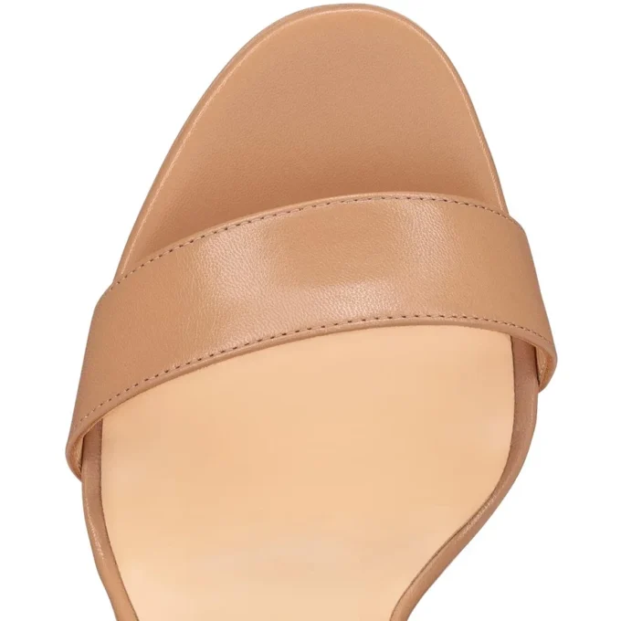 Choca Lux – 120 Mm Sandals – Kid Leather – Blush – Women Choca Lux – 120 Mm Sandals – Kid Leather – Blush – Women