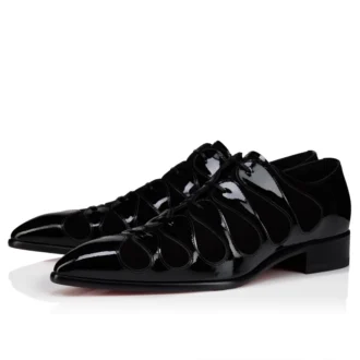 Circus – Oxfords – Patent Calf Leather – Black – Men