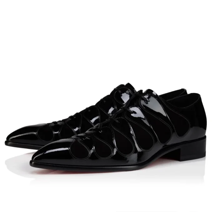 Circus – Oxfords – Patent Calf Leather – Black – Men