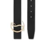 Cl Logo – Belt – Calf Leather – Black