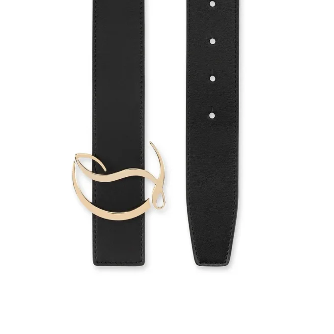 Cl Logo – Belt – Calf Leather – Black