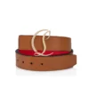 Cl Logo – Belt – Calf Leather – Brown