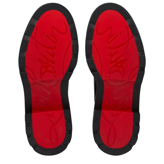 College – Oxfords – Waxed Calf Leather – Black – Men