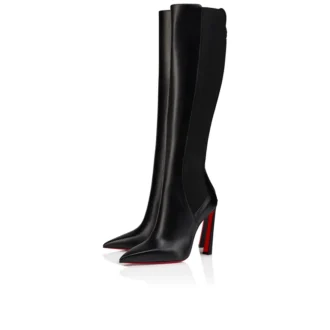 Condodo Botta – 100 Mm Boots – Calf Leather – Black – Women