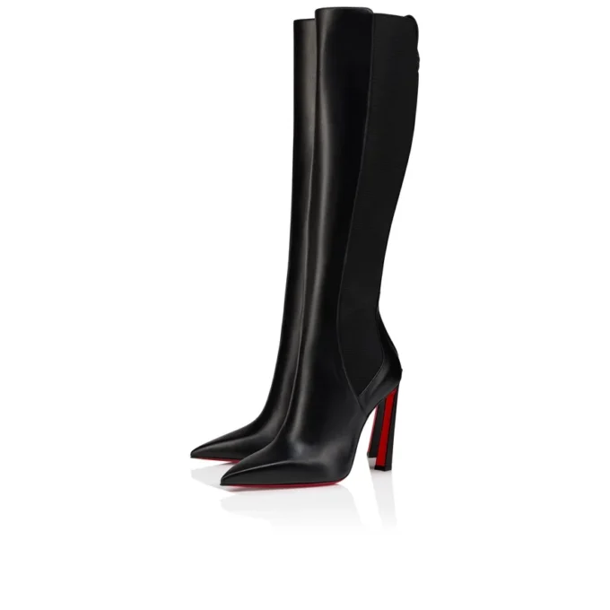 Condodo Botta – 100 Mm Boots – Calf Leather – Black – Women