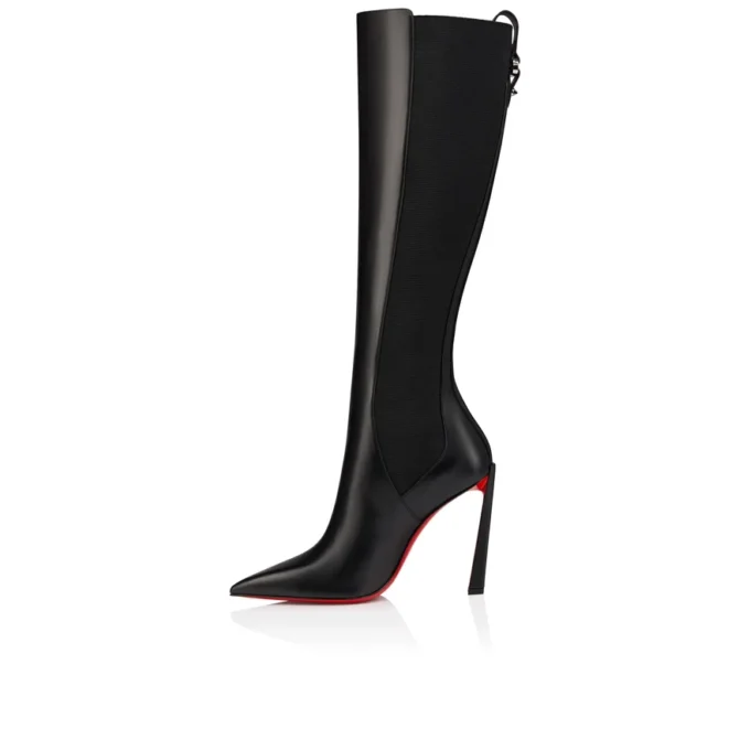 Condodo Botta – 100 Mm Boots – Calf Leather – Black – Women