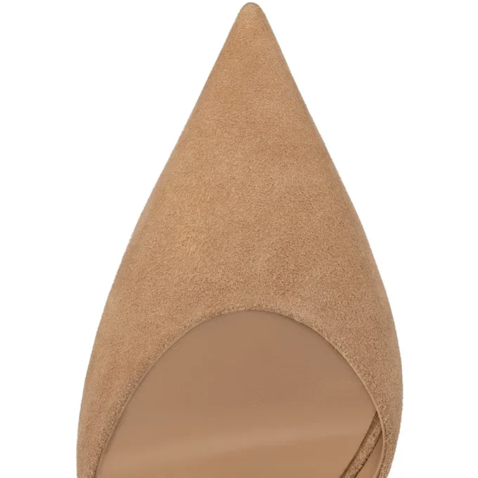 Condora Riviera – 100 Mm Pumps – Veau Velours – Lionne – Women