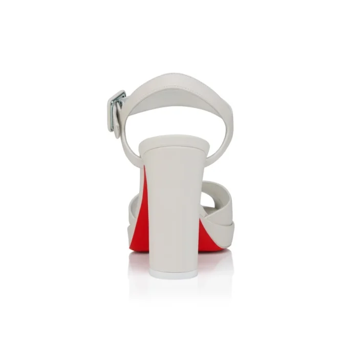 Cora – 100 Mm Sandals – Lamb Nappa Leather – Bianco – Women Cora – 100 Mm Sandals – Lamb Nappa Leather – Bianco – Women