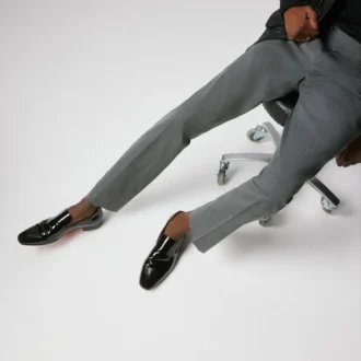 Dandelion – Loafers – Patent Calf Leather – Black – Men