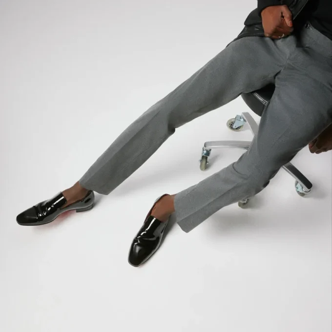 Dandelion – Loafers – Patent Calf Leather – Black – Men