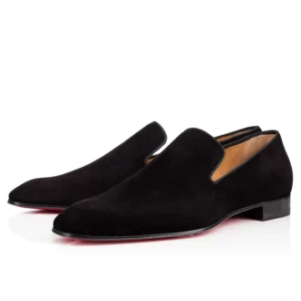 Dandelion – Loafers – Veau Velours – Black – Men Dandelion – Loafers – Veau Velours – Black – Men