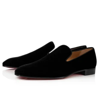 Dandelion – Loafers – Velvet – Black – Men Dandelion – Loafers – Velvet – Black – Men