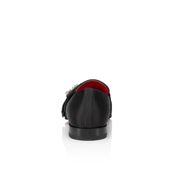 Dandelion Red Carpet – Mocassins – Crepe Satin – Black – Men