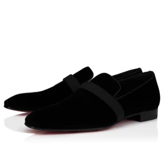 Dandydeco – Loafers – Velvet – Black – Men Dandydeco – Loafers – Velvet – Black – Men