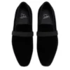 Dandydeco – Loafers – Velvet – Black – Men