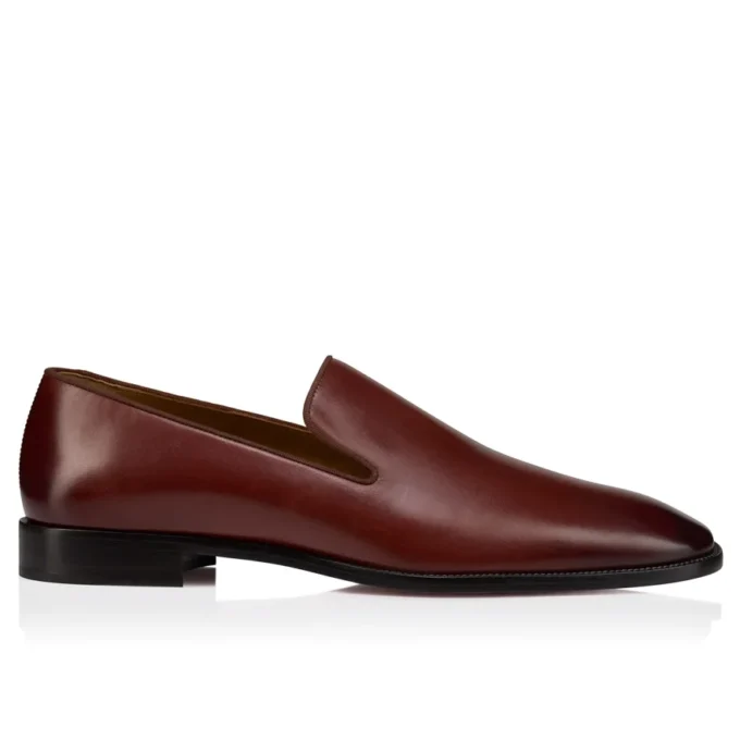 Danny Flex – Loafers – Shiny Calf Leather – Cuoio – Men