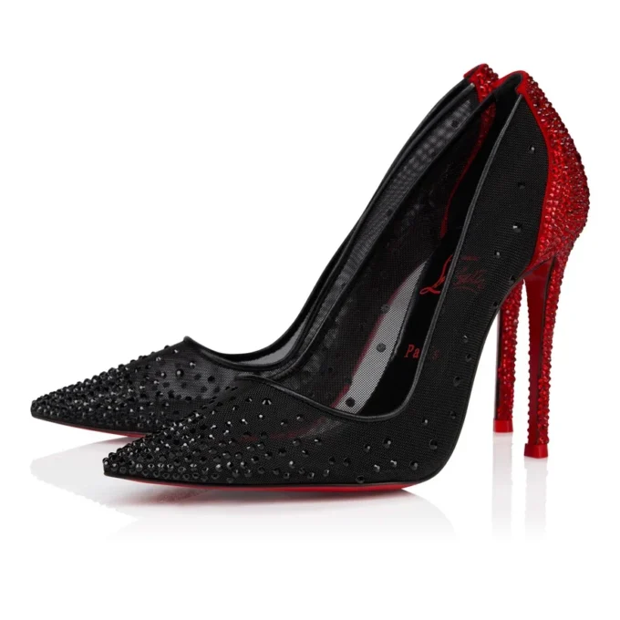 Degrastrass Red Carpet – 100 Mm Pumps – Mesh – Black – Women Degrastrass Red Carpet – 100 Mm Pumps – Mesh – Black – Women