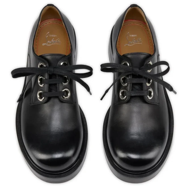 Derloon – Derbies – Calf Leather – Black – Men