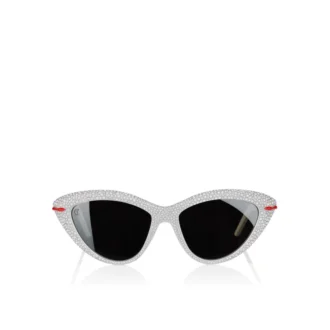 Diamond Kate Lb0031 – Sunglasses – Acetate – White Smoke – Women