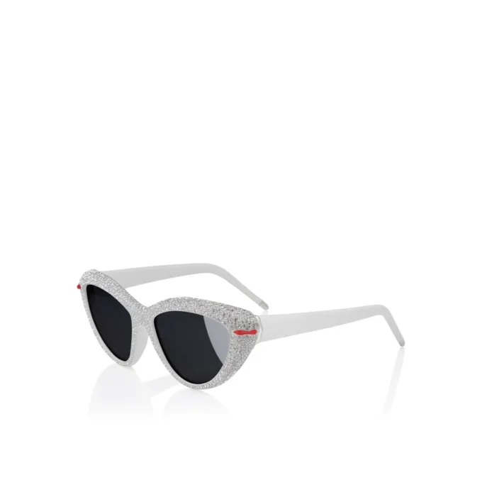 Diamond Kate Lb0031 – Sunglasses – Acetate – White Smoke – Women Diamond Kate Lb0031 – Sunglasses – Acetate – White Smoke – Women