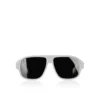 Diamond Roller Lb0032 – Sunglasses – Acetate – White Smoke