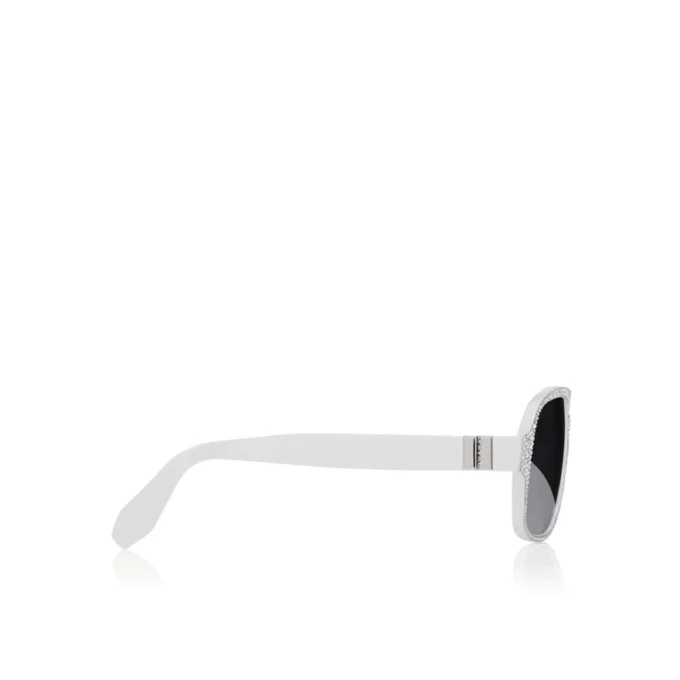 Diamond Roller Lb0032 – Sunglasses – Acetate – White Smoke