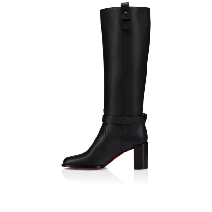 Dianouchette Botta – 70 Mm Boots – Calf Leather – Black – Women