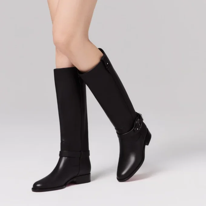 Dianouchette Botta – Boots – Calf Leather – Black – Women