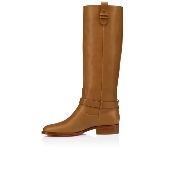 Dianouchette Botta – Boots – Waxed Calf Leather – Terra – Women