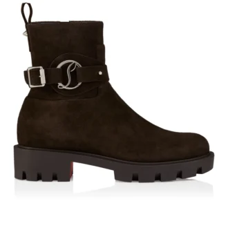 Dianouchette Lug – Low Boots – Reversed Calf Leather – Cafa – Women