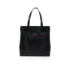 Djanis – Tote Bag – Calf Leather – Black