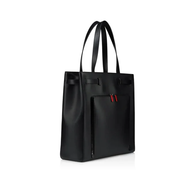 Djanis – Tote Bag – Calf Leather – Black