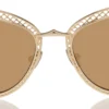 Dolly Lb0002 – Sunglasses – Metal – Gold Smoke Dolly Lb0002 – Sunglasses – Metal – Gold Smoke