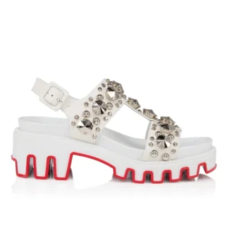 Duni Extazza – Sandals – Lamb Nappa Leather – Bianco – Women