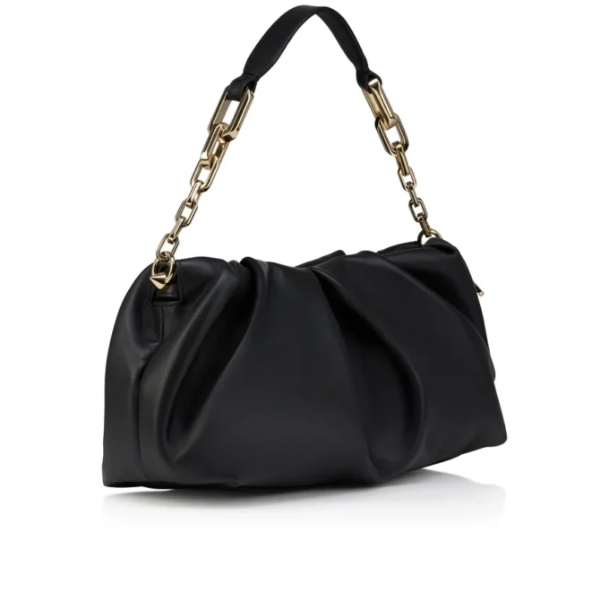 Eva – Shoulder Bag – Lamb Nappa Leather – Black Eva – Shoulder Bag – Lamb Nappa Leather – Black