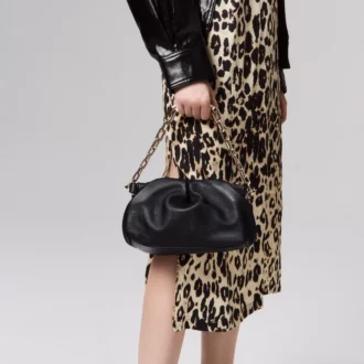 Eva Small – Shoulder Bag – Lamb Nappa Leather – Black Eva Small – Shoulder Bag – Lamb Nappa Leather – Black