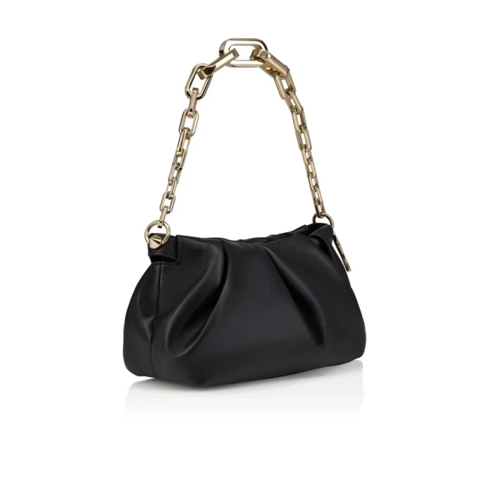 Eva Small – Shoulder Bag – Lamb Nappa Leather – Black