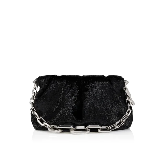 Eva Small – Shoulder Bag – Velvet – Black Eva Small – Shoulder Bag – Velvet – Black