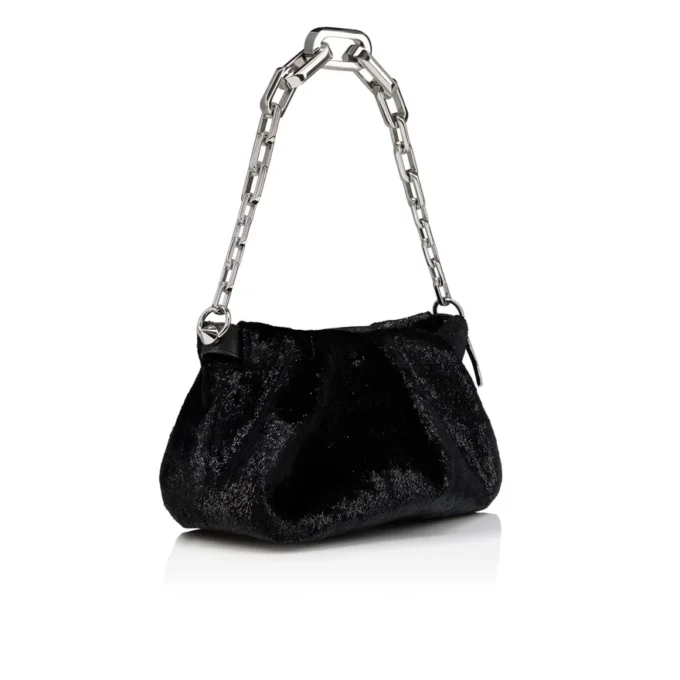 Eva Small – Shoulder Bag – Velvet – Black Eva Small – Shoulder Bag – Velvet – Black