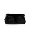 Eva Small – Shoulder Bag – Velvet – Black Eva Small – Shoulder Bag – Velvet – Black