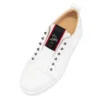 F.A.V Fique a Vontade – Slip-On Sneakers – Calf Leather – White – Men